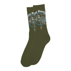 Toy Machine - Pizza Sect Sock (Army)