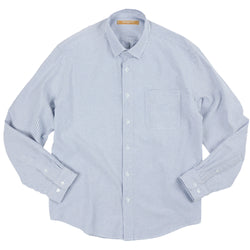 FrizmWORKS - OG Stripe Oversized Shirt (Blue)