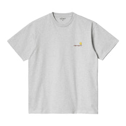 Carhartt WIP - S/S American Script T-Shirt (Ash Heather)