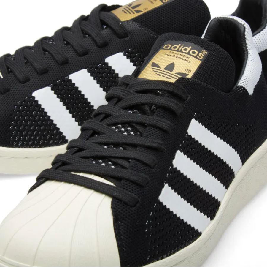 Adidas - Superstar Primeknit Black/White) Hiatus Store