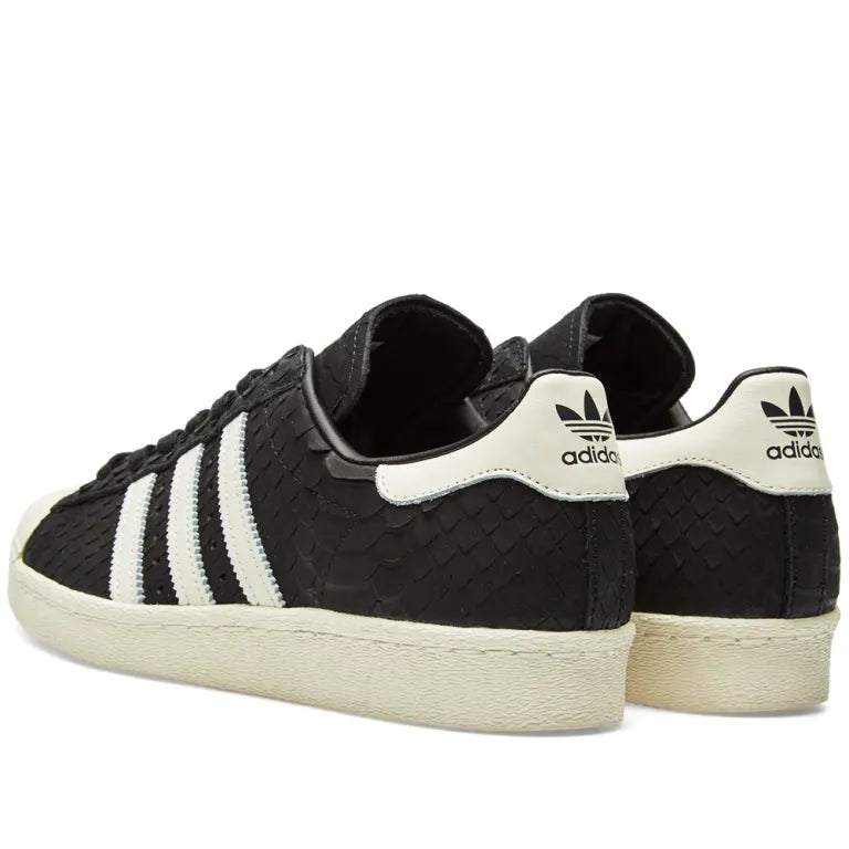 Adidas Originals - W's Superstar 80's "Snake" (Black/Off White)