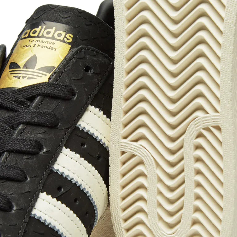 Adidas Originals - W's Superstar 80's "Snake" (Black/Off White)