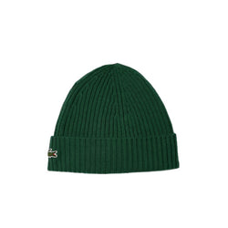 Lacoste - Rib Knit Brushed Wool Beanie (Pine Green)