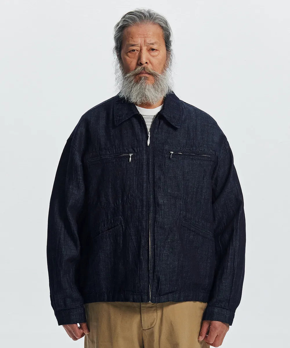 FrizmWORKS - JW Linen Swing Top (Indigo)