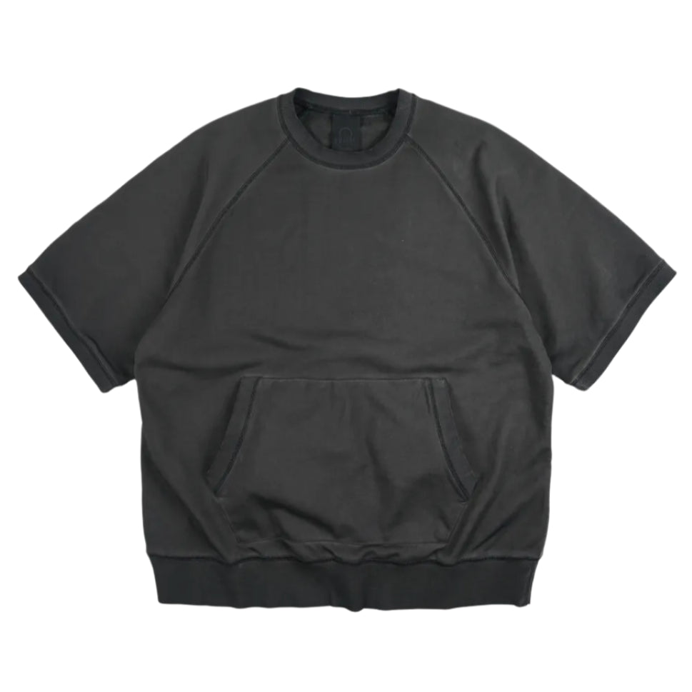 FrizmWORKS - Raglan Sweat Half Tee (Vintage Black)