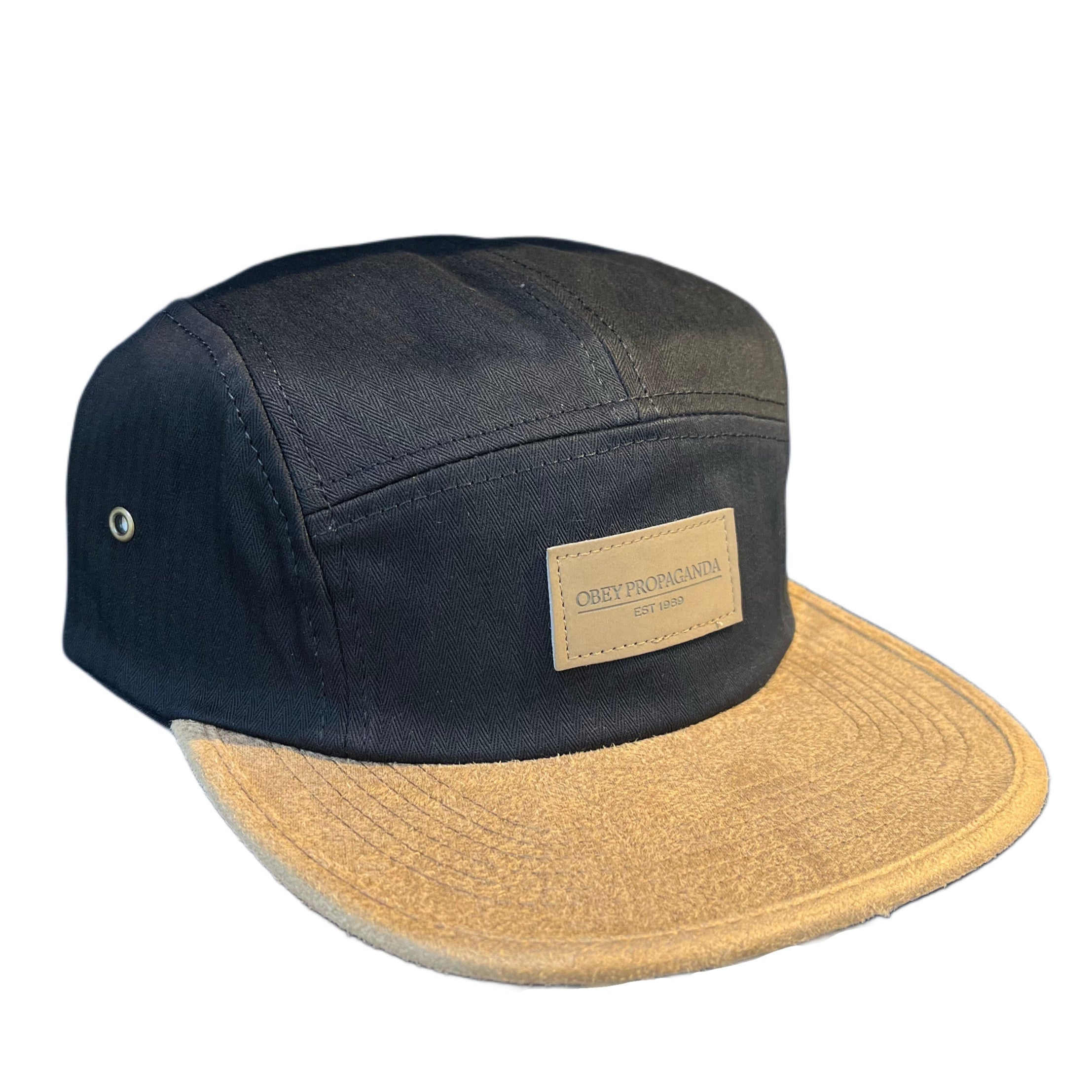 OBEY - 5 Panel Cap (Black)