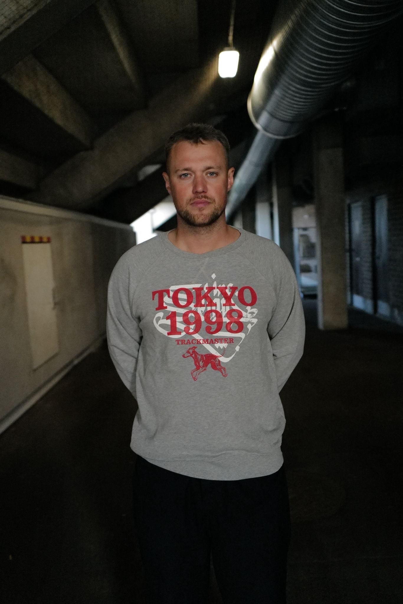 Selam Inc. x Trackmaster - Tokyo Sweatshirt (College Grey)