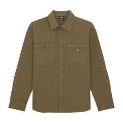 Dickies - Houston LS Shirt (Military Green)