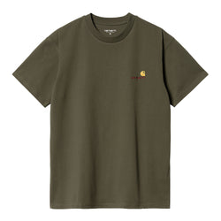 Carhartt WIP - S/S American Script T-Shirt (Plant)