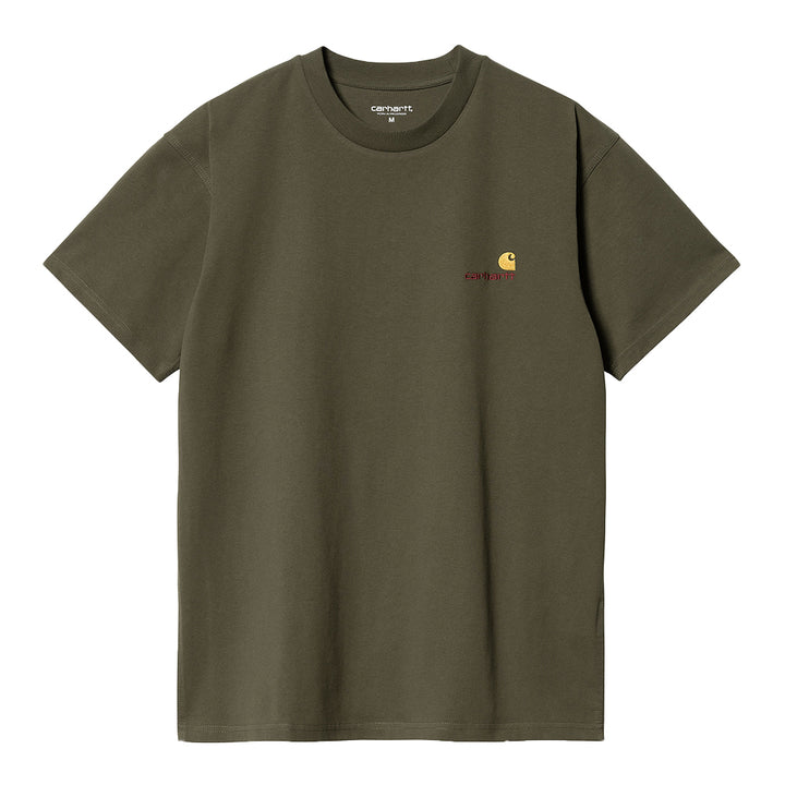 Carhartt WIP - S/S American Script T-Shirt (Plant)