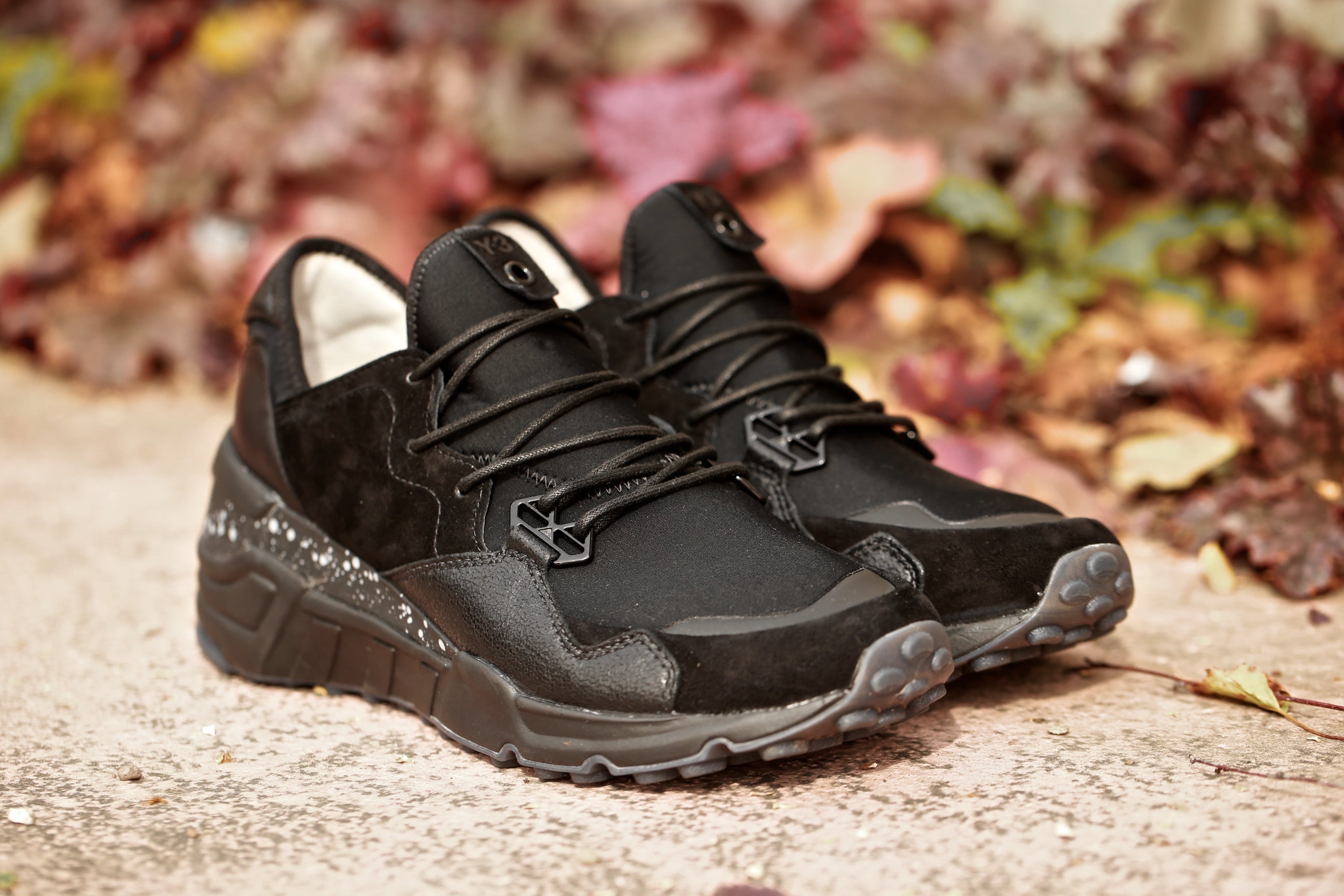 Y-3 - Wedge Sock Run (Black/Black/Black) Y-3 - Wedge Sock Run (Black/Black/Black)