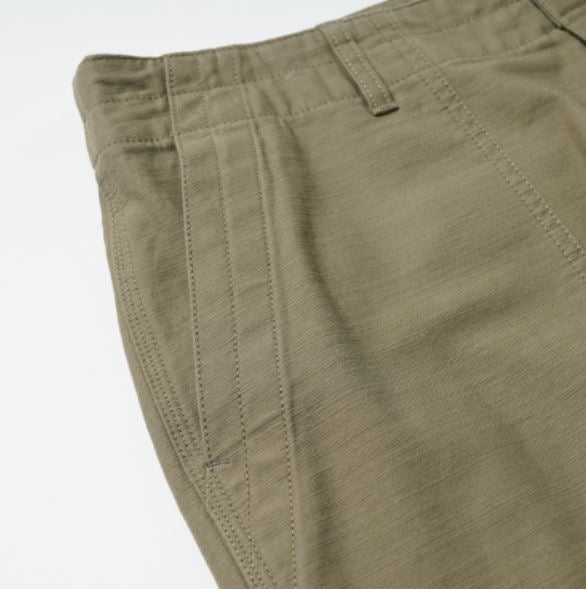 FrizmWORKS - Back Satin Fatigue Pants (Khaki Beige)