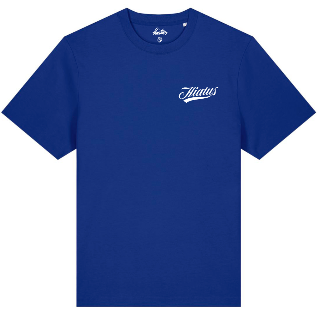 Hiatus - OG Script T-Shirt (Royal Blue)