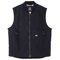Dickies - Duck Canvas Vest (Stonewashed Black)