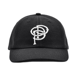 Pop Trading Company - Initials Sixpanel Hat (Black)