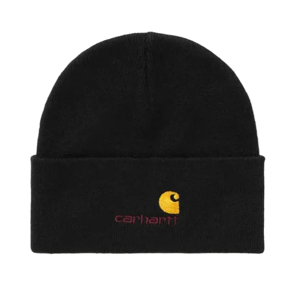 Carhartt WIP - American Script Beanie (Black)