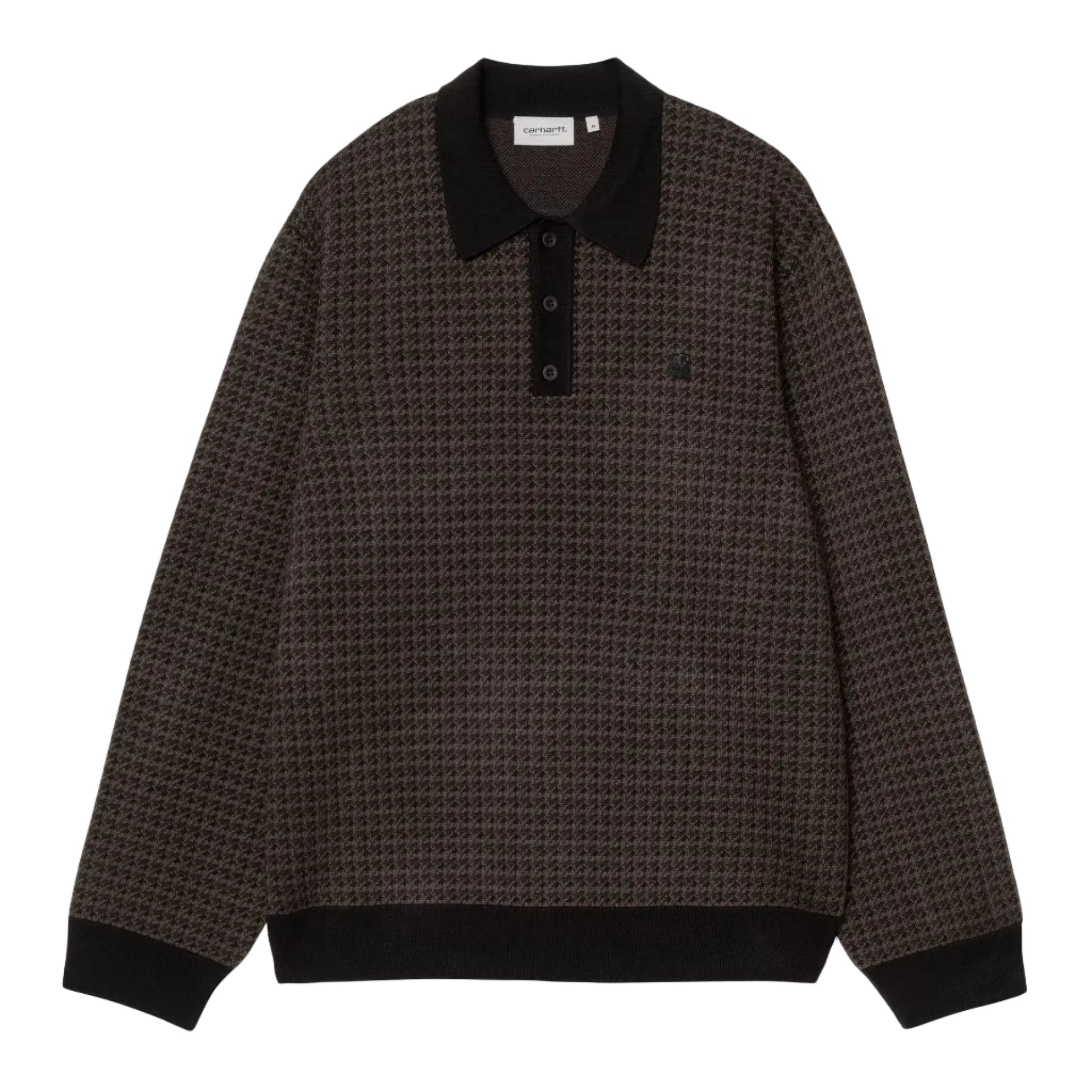 Carhartt WIP - L/S Lowis Polo (Lowis Houndstooth / Vitola Heather)
