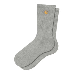 Carhartt WIP - Chase Socks (Grey Heather/Gold)