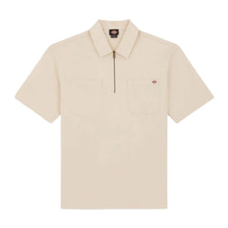 Dickies - Ranch 1/4 Zip Short Sleeve Shirt (Whitecap Grey)