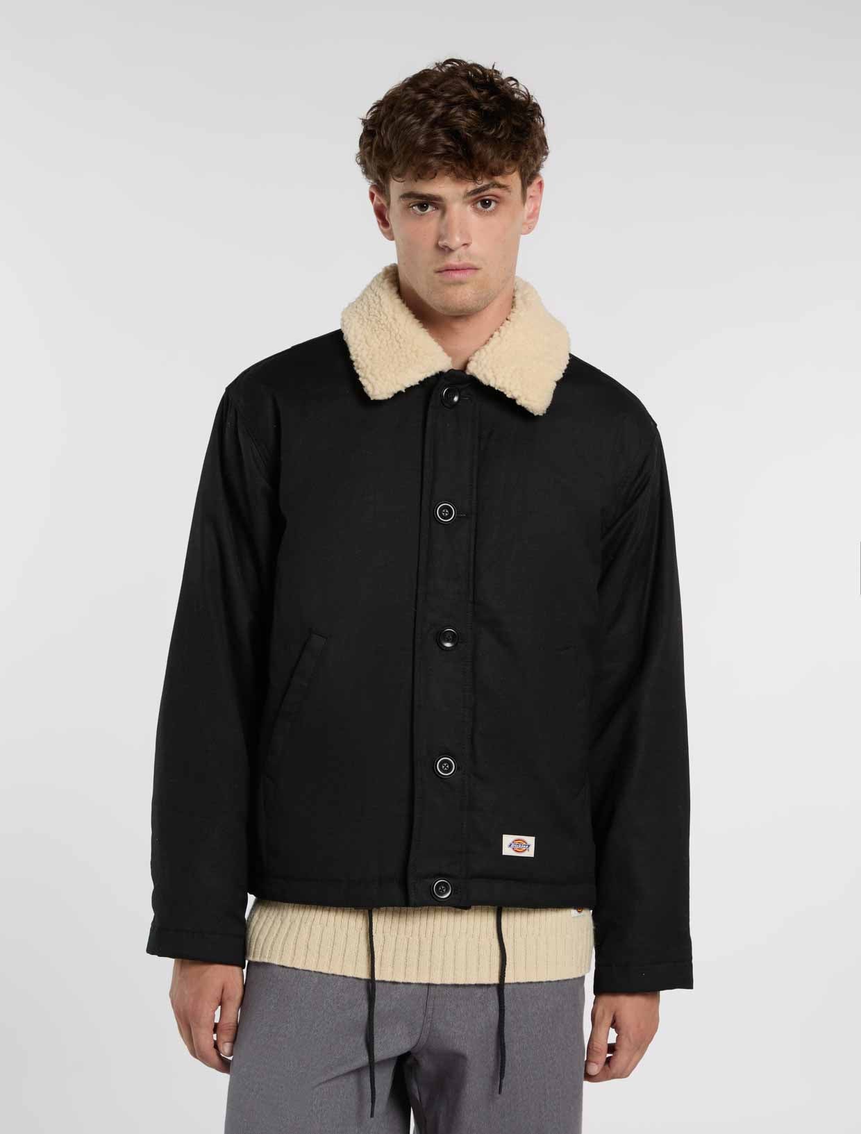 Dickies - Waxed Sangrey Eisenhower Jacket (Black)