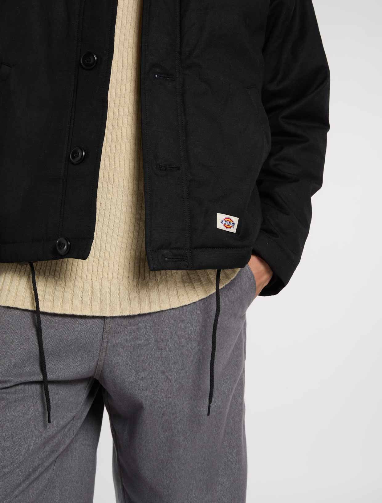Dickies - Waxed Sangrey Eisenhower Jacket (Black)