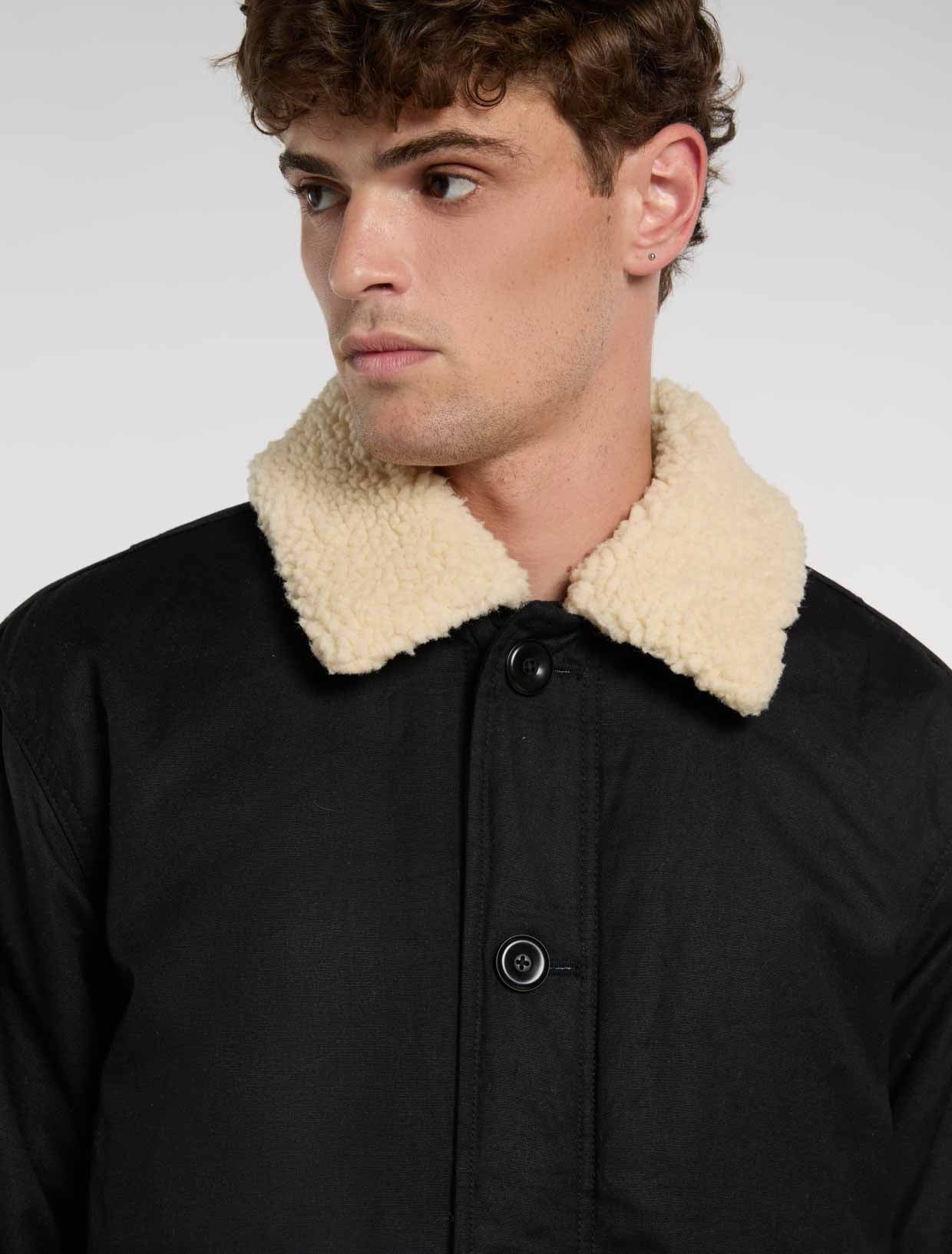 Dickies - Waxed Sangrey Eisenhower Jacket (Black)