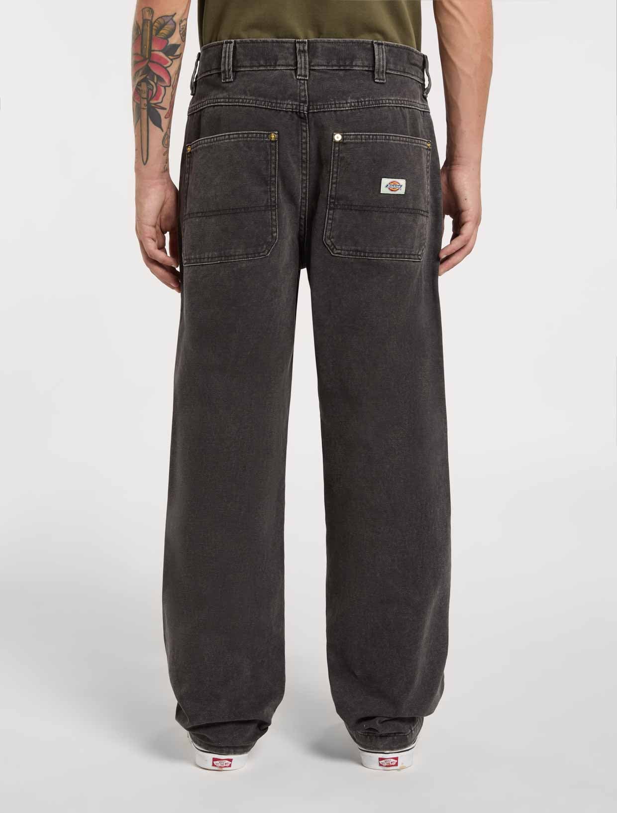 Dickies - Trucker Double Knee Wide Pants (Black)