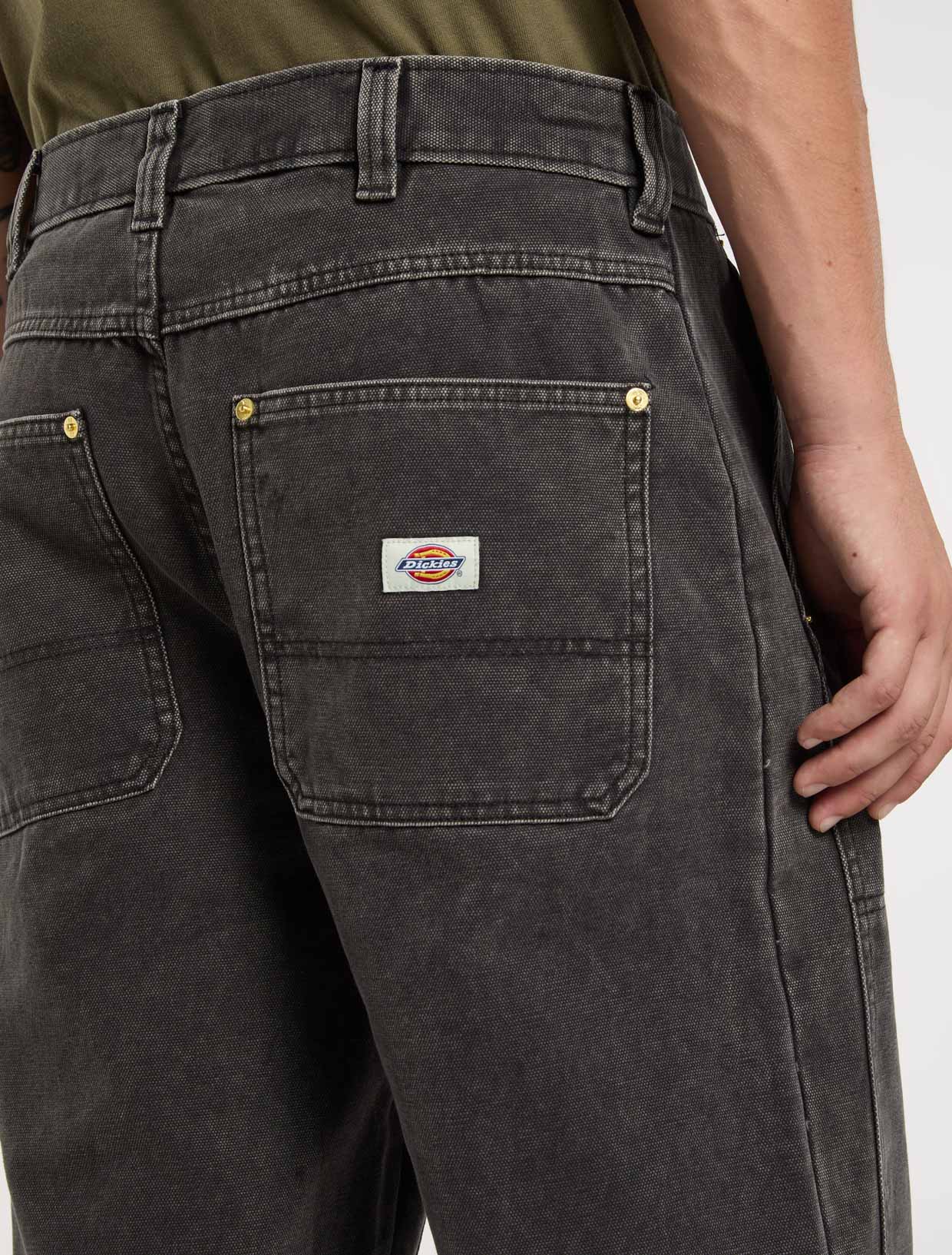 Dickies - Trucker Double Knee Wide Pants (Black)