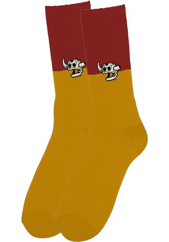 Toy Machine - Dead Monster Split Sock (Maroon)