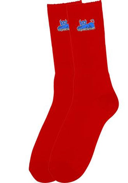 Toy Machine - Devil Cat Sock (Red)