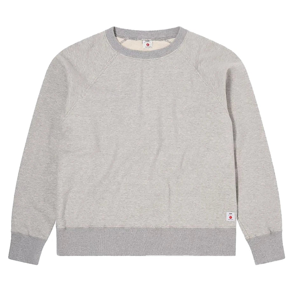 Edwin - Raglan Sleeve Crewneck (Grey) Made in Japan