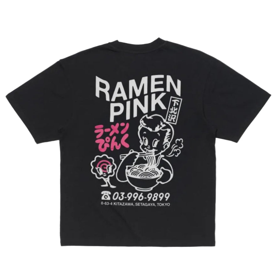 Edwin - Ramen Pink T-shirt (Black)
