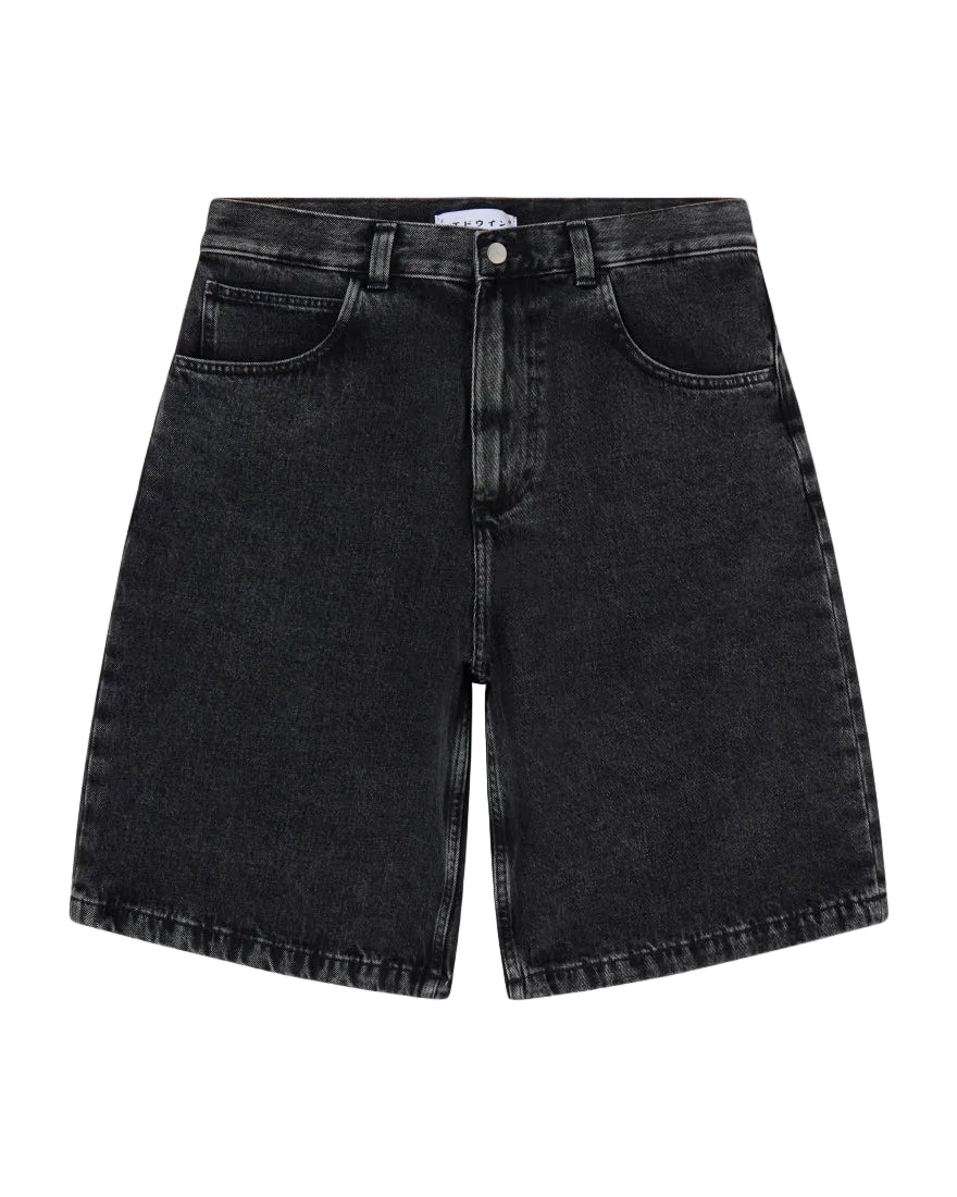 Edwin - Worker Short (Black-Matt Wash)