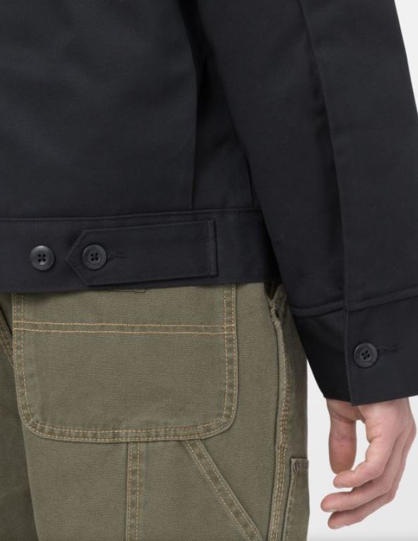 Dickies - Lined Eisenhower Jacket (Black)