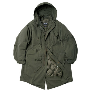 FrizmWORKS Vincent M1965 Fishtail Parka 004 Olive Hiatus Store