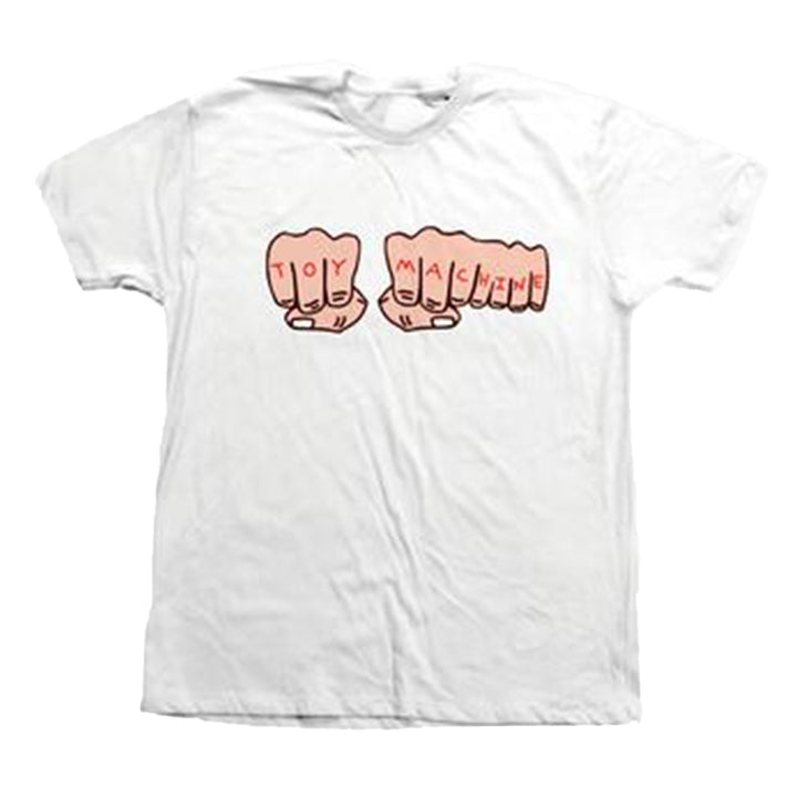Toy Machine - S/S Fists T-Shirt (White)