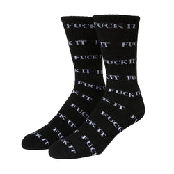 HUF - Fuck It Sock (Black)