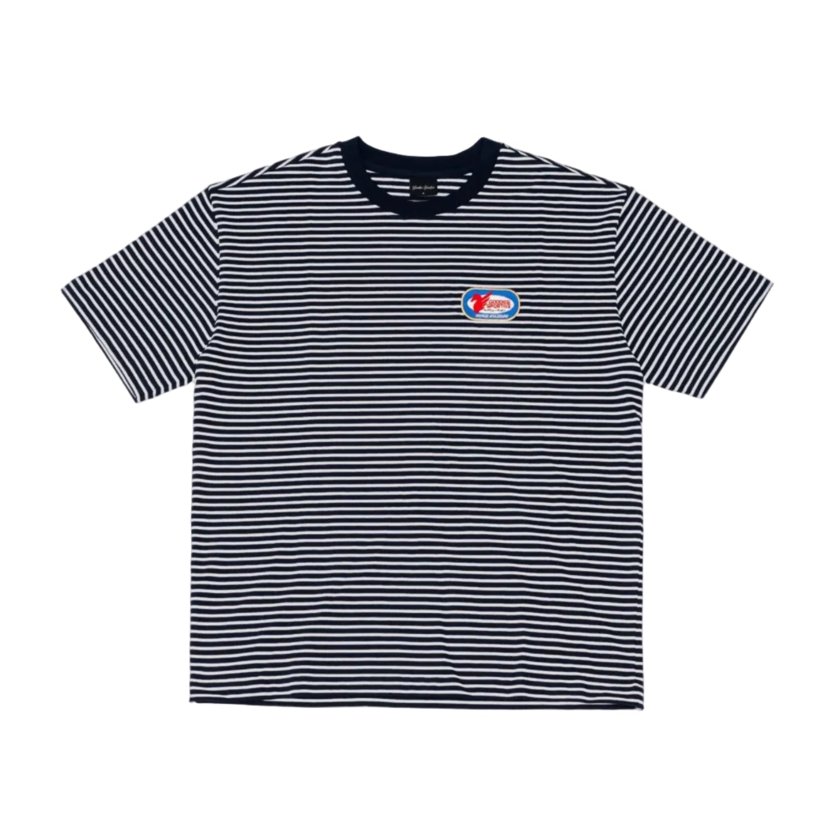 Goodies Sportive - Legion Striped Tee (Ecru/Navy)