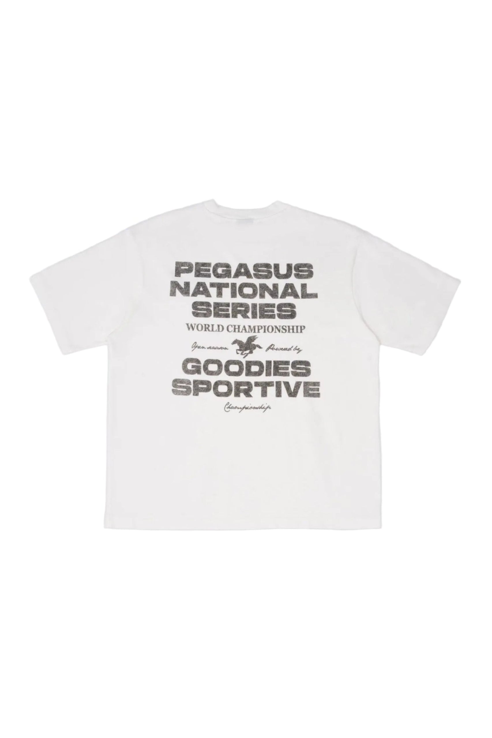 Goodies Sportive - Pegasus Series White Tee (White)