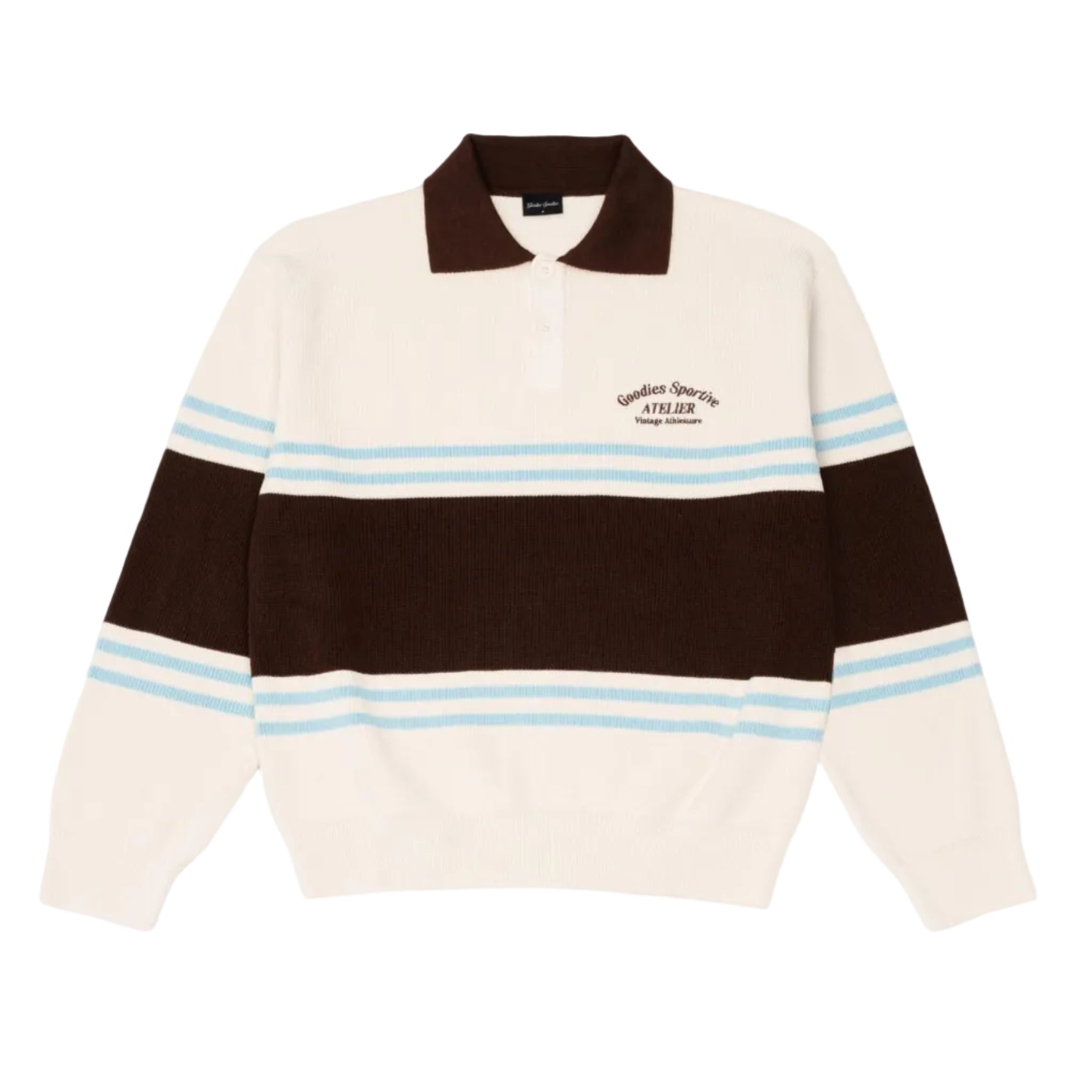 Goodies Sportive - Bel Air Polo (Ecru/Choco)