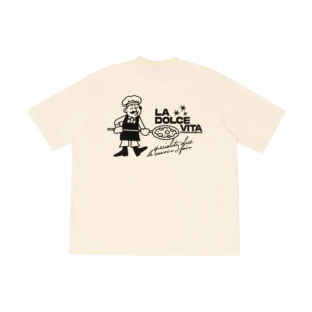 Goodies Sportive - Dolce Vita Tee (Butter)