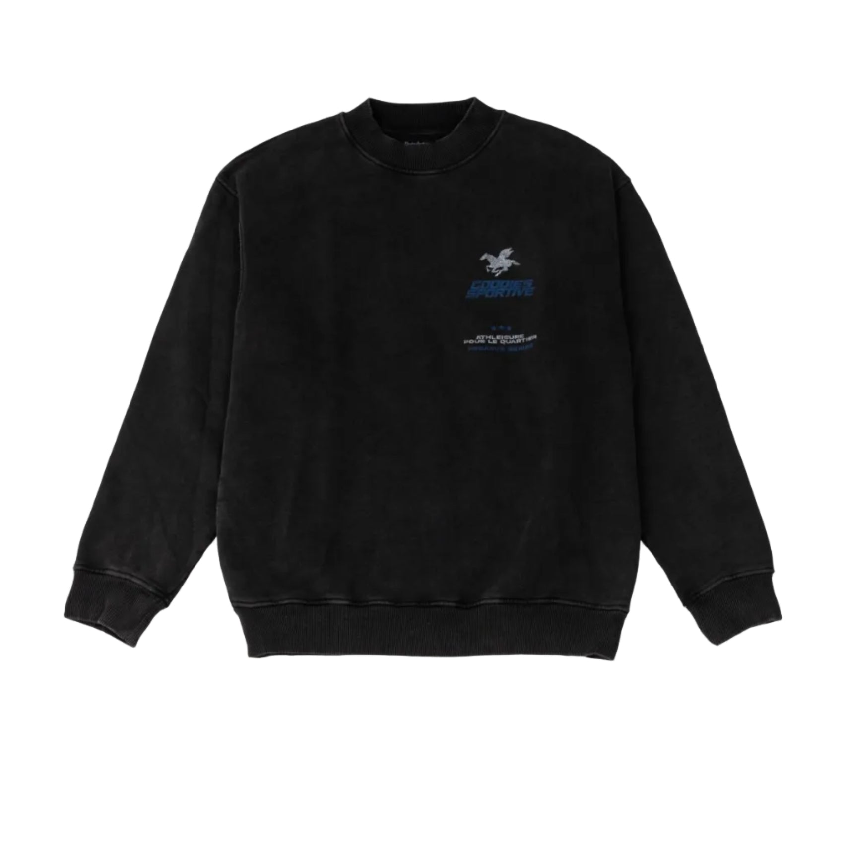 Goodies Sportive - Pegasus Series Fadeout Crewneck (Black Fadeout)