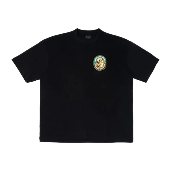 Goodies Sportive - Sophisticated Airlines Black Tee (Black)