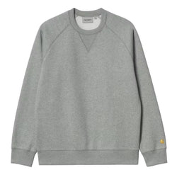 Carhartt WIP - Chase Sweatshirt (Grey Heather/Gold)