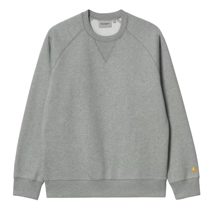 Carhartt WIP - Chase Sweatshirt (Grey Heather/Gold)