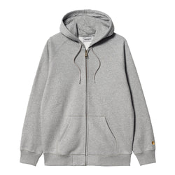Carhartt WIP - Hooded Chase Jacket (Grey Heather/Gold)