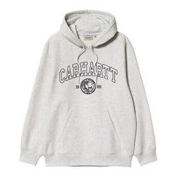 Carhartt WIP - Hooded Coin Sweatshirt (Ash Heather/Atom Blue)
