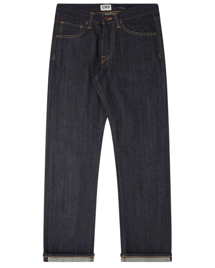 Edwin - ED-47 Regular Straight Jeans (Blue, Unwashed)