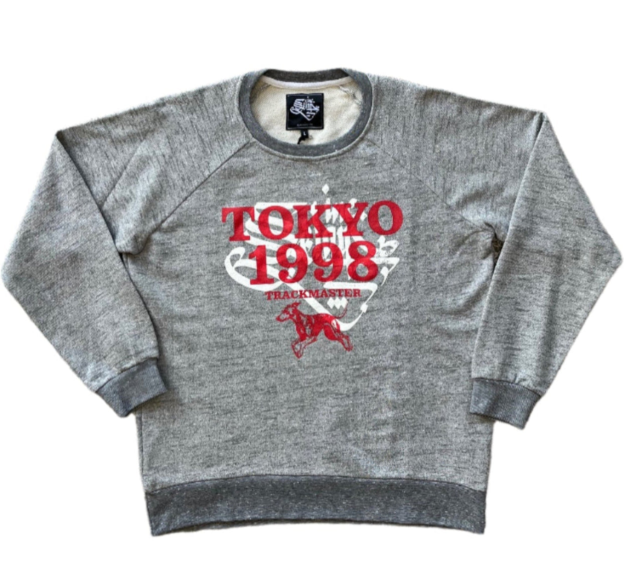 Selam Inc. x Trackmaster - Tokyo Sweatshirt (Grey Melange)