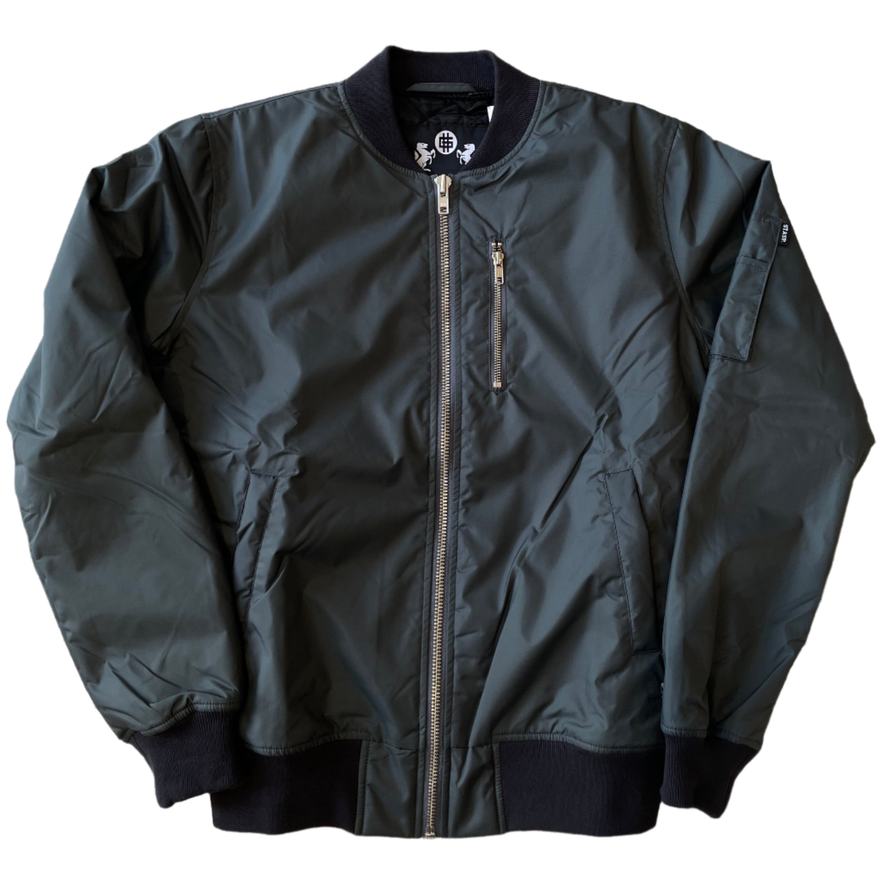 STASP WORKS - Bomber Jacket (Charcoal)